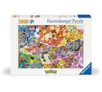 Ravensburger - Puzzle Adulte - Puzzle 5000 pièces - Pokémon Allstars - 16845 - Adultes et Enfants à partir de 14 Ans - Premium Puzzle de qualité supérieure - 16845