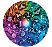 Ravensburger - Puzzle Adulte - Puzzle Rond 500 pièces - Astrologie (Circle of Colors) - Adultes, Enfants dès 12 Ans - Puzzle de qualité supérieure - 12000819