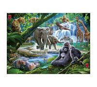 Ravensburger Puzzle - Animaux de la jungle, 100 pièces XXL