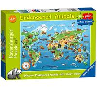 Ravensburger Puzzle Animaux menacés 60 pièces pour Enfants à partir de 4 Ans