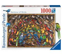 Ravensburger Puzzle Arc-en-Ciel d'oiseaux de 1000 pièces pour Adultes et Enfants à partir de 12 Ans, 17478, Noir, 69,9 x 0,2 x 49,7 cm