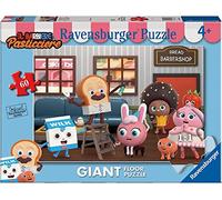 Ravensburger - Puzzle Barbier pâtissier, Collection 60 Giant Sol 60 Pièces, Âge recommandé 4+ Ans