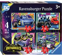 RAVENSBURGER Puzzle Batwheels, 4in1 ( 12, 16, 20, 24 pièces)