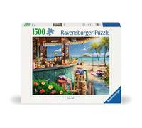 Ravensburger – Puzzle 1500 pièces Le bar du bord de plage 80×60 cm À partir de 14 ans