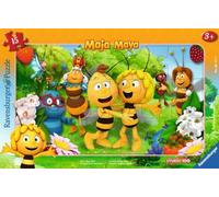 Ravensburger - Puzzle Cadre 15 pièces - Monde de Maya l'Abeille | Fille ou garçon dès 3 ans - Puzzle de qualité supérieure - Carton épais et résistant