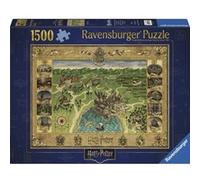 Ravensburger – Puzzle adulte 1500 pièces La Carte de Poudlard (80×60 cm) Harry Potter