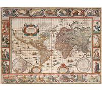 Puzzle 2000 pièces Ravensburger Mappemonde