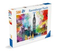 Ravensburger Puzzle 500 pièces Carte de Londres – Qualité supérieure – Dès 12 ans