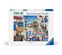 Ravensburger Puzzle Cats of Mykonos de 1500 pièces | Excellente activité de Groupe | Marque réputée | Matériau certifié FSC