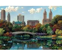 Ravensburger NY Central Park, Bow Bridge 1000 stukjes legpuzzel Ontspannende a