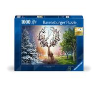 Puzzle 1000 pièces Ravensburger Cerf fantastique au fil des saisons