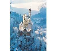 RAVENSBURGER Puzzle Château de Neuschwanstein en hiver 1500 pièces