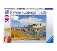 Ravensburger Puzzle classique Chaises de plage à Ahlbeck 13652 - 500 pièces à partir de 14 ans