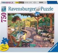 Ravensburger Cosy Backyard Bliss 750 Piece Jigsaw Puzzle for Adults & Kids Age 12 Years Up