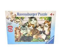 Ravensburger Puzzle Cool Chats 095445 60 Pièces Chaton Enfants 26 X 36 CM Neuf