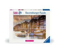 Ravensburger Puzzle Scandinavian Places – Coucher de soleil à Copenhague 500 pièces dès 12 ans