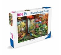 Ravensburger - Puzzle Adulte - Puzzle 1000 pièces - L'heure du thé au jardin japonais - Adultes et enfants à partir de 14 ans - Puzzle de qualité supérieure - Paysage & Evasion - 12000635