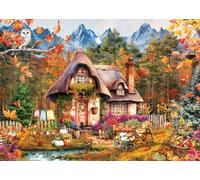 Ravensburger Puzzle 1000 pièces en forme de citrouille – Qualité supérieure fabriqué en Europe, FSC