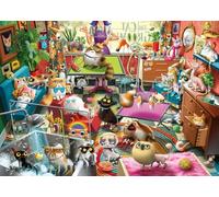 Ravensburger Puzzle The Cat Groomer 1000 pièces