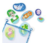 Ravensburger Puzzle de bain Play+ 12034120 – Animaux, dès 1 an, sac en filet pratique