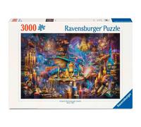 Ravensburger Puzzle La bibliothèque des savoirs enchantés 3000 pièces Multicolore Enfants