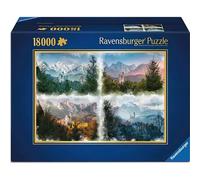 Ravensburger Puzzle enfant Noël en forêt – 100 pièces XXL – Dès 6 ans (12937)