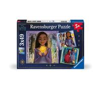 Ravensburger Puzzle enfant Lot 3 puzzles 49 pièces Spidey – Dès 5 ans – 3 posters inclus