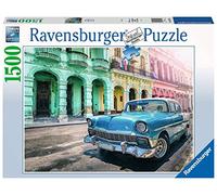 Ravensburger - Puzzle de Voiture à Cuba, 1500 pièces, idée Cadeau, pour Elle ou Lui, Puzzle Adulte