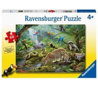 RAVENSBURGER Puzzle des animaux de la forêt tropicale 60 pièces