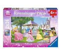 Ravensburger Puzzle pour enfants 08063 – Adorables sirènes, 3×49 pièces, dès 5 ans, bleu