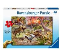 RAVENSBURGER Puzzle Dinosaures en cavale 60 pièces