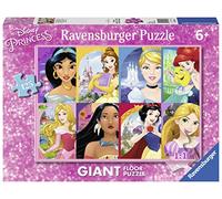 Ravensburger - Puzzle Disney Princess, Collection Giant Sol - Idée Cadeau pour Enfants 6 Ans - Jeu éducatif et Stimulant - 125 pièces géantes - 70 x 50 cm
