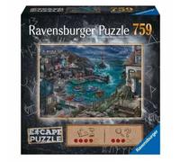 Ravensburger – Escape Puzzle Le Phare – 759 pièces, Guide de jeu & Enveloppe Solution – dès 12 ans