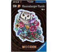 Ravensburger Puzzle en bois Hibou mystérieux