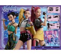 Ravensburger – Puzzle Honmoon Heureux K-Pop Demon Hunters – 100 pièces XXL – Dès 6 ans