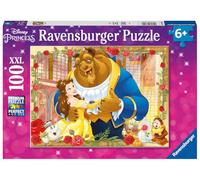 Ravensburger - Puzzle Enfant - 100 pièces XXL - La Belle et la Bête - Fille ou garçon dès 6 Ans - Puzzle de qualité supérieure - Carton épais et résistant - 13704