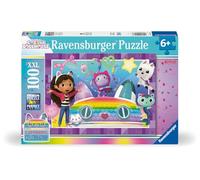 Ravensburger - Puzzle Enfant - 100 pièces XXL - Une fête s'impose/Gabby's Dollhouse - Fille ou garçon dès 6 Ans - Puzzle de qualité supérieure - 12004117