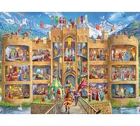 Ravensburger - Puzzle Enfant - 150 pièces XXL - Bienvenue au château des Chevaliers - Fille ou garçon dès 7 Ans - Puzzle de qualité supérieure - 12919