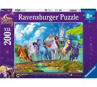 Ravensburger - Puzzle Enfant - 200 pièces XXL - La Magie de l'école des Licornes