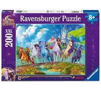 Ravensburger - Puzzle Enfant - 200 pièces XXL - La magie de l'école des licornes - Fille ou garçon dès 8 ans - Puzzle de qualité supérieure - 12004165