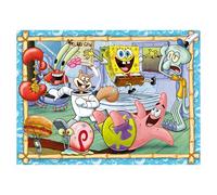 Ravensburger - Puzzle Enfant - 200 pièces XXL - Nouvelles Aventures à Bikini Bottom/Bob l'éponge - Fille ou garçon dès 8 Ans - Puzzle de qualité supérieure - 12004234