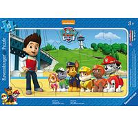 Ravensburger - Puzzle Enfant - Cadre 15 pièces - Pat'Patrouille - Fille ou garçon dès 3 Ans - Puzzle de qualité supérieure - Carton épais et résistant - 06124