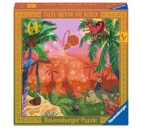 Ravensburger Puzzle Enfant Conte Africain 64 Pièces Dès 5 Ans | Puzzle 64 pièces dès 5 ans, développe concentration, motricité fine et imagination avec un magnifique conte africain.