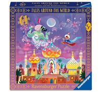 Ravensburger - Puzzle Enfant - Conte du Monde (Tales Around The World) - Aladin et la Lampe Merveilleuse - À partir de 5 Ans - Puzzle de qualité supérieure - Carton épais et résistant - 12004207