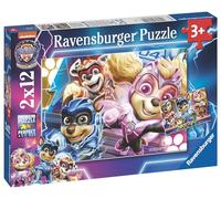 Ravensburger - Puzzle Enfant - Lot de 2 Puzzles 12 pièces - Une équipe Indestructible/Pat'Patrouille Film 2 - Fille ou garçon dès 3 Ans - Qualité supérieure - Carton épais et résistant - 05721