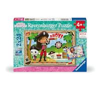 Ravensburger - Puzzle Enfant - Lot de 2 Puzzles 24 pièces - La fête des Pirates/Gabby's Dollhouse - Fille ou garçon dès 4 Ans - Puzzle de qualité supérieure - 2 Posters à Taille réelle - 05710