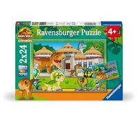 Ravensburger - Puzzle Enfant - Lot de 2 Puzzles 24 pièces - Vivre en Terre Sauvage/Jurassic World Explorers - Enfant dès 4 Ans - Puzzle de qualité supérieure - 2 Posters à Taille réelle - 12001057