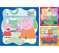 Ravensburger - Puzzle Enfant - Lot de 3 Puzzles 49 pièces - La Famille d'abord
