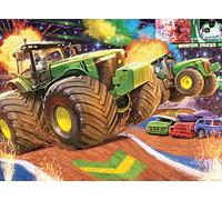 Ravensburger - Puzzle Enfant - Puzzle 100 p XXL - Grandes Roues/John Deere - 12983