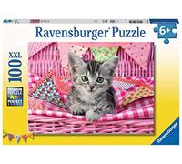 Ravensburger - Puzzle Enfant - Puzzle 100 p XXL - Joli chaton - Dès 6 ans - 12985